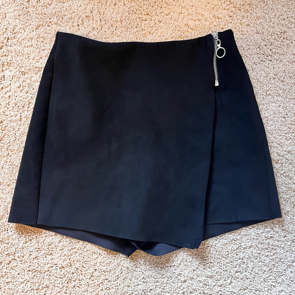 Zara Black Skort